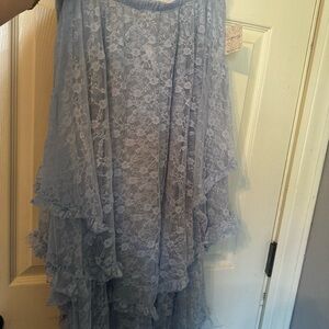 Free People French courtship half slip